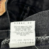 Made In USA Levis 550 Jeans - 28W 28L Black Cotton