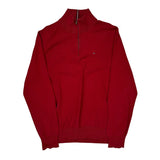 Tommy Hilfiger Jumper - XL Red Cotton