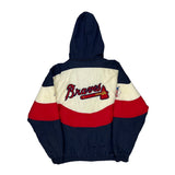 Braves Apex One Mlb Windbreaker - Medium Cream Nylon