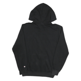 CHAMPION Mens Black Zip Hoodie S Cotton Blend Casual Zip Up Sweatshirt
