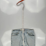 Levis 505 Jeans - 34W 30L Light Wash Cotton