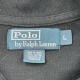 Polo By Ralph Lauren Sweatshirt - Large Black Cotton