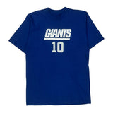 Giants Reebok Nfl T-Shirt - Small Blue Cotton