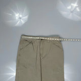 Wrangler Cargo Trousers - 32W 32L Beige Cotton