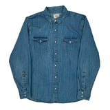 Levis Denim Shirt - Large Blue Denim