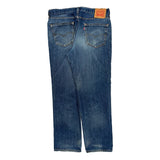 560 Levis Jeans - 35W 30L Blue Cotton