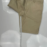 Tommy Hilfiger Chino Shorts - 36W 10L Beige Cotton