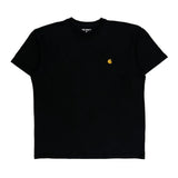 Carhartt T-Shirt - Medium Black Cotton