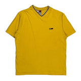Tommy Jeans T-Shirt - Medium Yellow Cotton