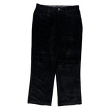 Tommy Hilfiger Cord Pants - 33″ Waist Black Corduroy
