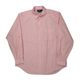 Ralph Lauren Striped Shirt - XL Pink Cotton