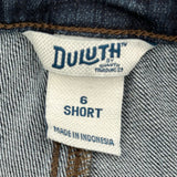 Duluth Carpenter Jeans - 28W UK 8 Dark Wash Denim