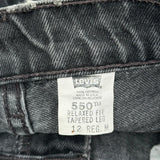 Made In USA 550 Levis Jeans - 30W US 8 Gray Cotton