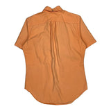 Ralph Lauren Short Sleeve Shirt - Small Orange Cotton