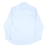 TOMMY HILFIGER Mens Blue Formal Shirt L Cotton Blend Long Sleeve Button Collar