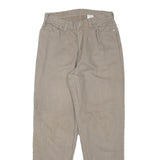 FADED GLORY Womens Jeans Beige Relaxed Straight Denim W28 L30 Classic Casual