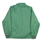 WEST ARK Mens Green Button Jacket M Polyester Plain Lightweight Casual