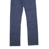 LEVI'S Boys Navy Blue Regular Fit Straight Leg Cotton Blend Trousers W26 L30