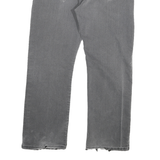 DICKIES Mens Regular Fit Grey Denim Jeans W34 L28 Distressed Zip Closure