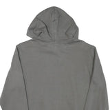 PUMA Mens Grey Hoodie S Cotton Blend Pullover Sweatshirt Drawstring Hood