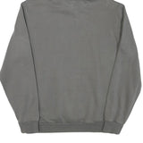 PUMA Mens Grey Hoodie S Cotton Blend Pullover Sweatshirt Drawstring Hood