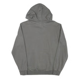 PUMA Mens Grey Hoodie S Cotton Blend Pullover Sweatshirt Drawstring Hood