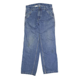 CARHARTT Mens Jeans Blue Regular Straight Denim Medium W31 L32 Workwear Casual