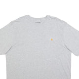 CARHARTT Mens Grey Pocket T-Shirt XL Short Sleeve Crew Neck Casual Cotton Blend