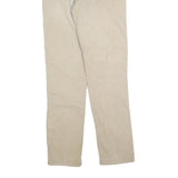 CARHARTT Mens Jeans Beige Regular Straight Denim W34 L34 Workwear Zip Closure