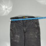 Carhartt Trousers - 32W 32L Grey Cotton Blend