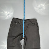 Wrangler Cargo Trousers - 34W 30L Grey Cotton