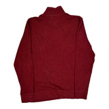 Tommy Hilfiger 1/4 Zip - Large Red Cotton