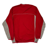 Nike College Long Sleeve T-Shirt - 2XL Beige Polyester