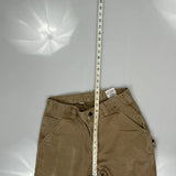 Carhartt Carpenter Trousers - 28W UK 8 Brown Cotton