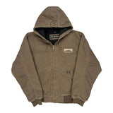 Dri Duck Workwear Jacket - Large Brown Cotton