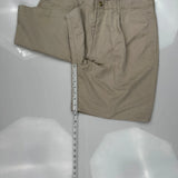 Chaps Ralph Lauren Chino Shorts - 32W 7L Beige Polyester