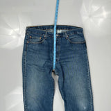 501 Levis Jeans - 38W 34L Blue Cotton
