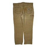 Carhartt Cargo Pants - 38W 30L Brown Cotton Blend