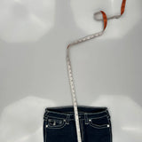 True Religion Boot Cut Jeans - 30W US 4 Dark Wash Cotton Blend