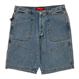 Replay Denim Shorts - 34W 11L Blue Denim