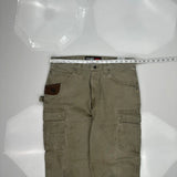 Wrangler Cargo Pants - 36W 34L Gray Cotton