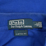 Polo By Ralph Lauren Polo Shirt - Large Blue Cotton