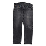 Levis Jeans - 36W 32L Grey Cotton