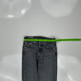 Levis Jeans - 24W UK 4 Grey Cotton