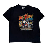 Harley Davidson Speed Limit Single Stitch T-Shirt - XL Black Cotton