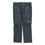 Voi Jeans Double Knee Jeans - 36W 31L Dark Wash Denim