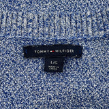 Tommy Hilfiger Jumper - Large Blue Cotton Blend