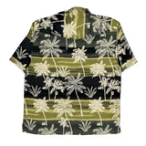 Tommy Bahama Graphic Hawaiian Shirt - XL Black Silk
