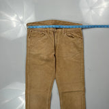 Levis Cord Pants - 34″ Waist Beige Corduroy