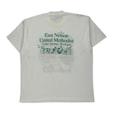 East Nelson United Methodist Fruit Of The Loom Single Stitch T-Shirt - XL White Cotton Blend